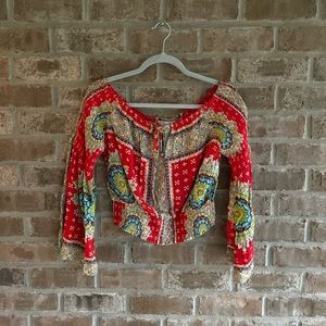 ❤️‍🔥Bohemian Off the Shoulder Blouse❤️‍🔥